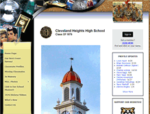 Tablet Screenshot of clevelandheights76.com